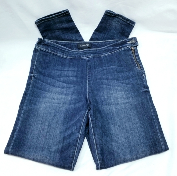 Lindex | High Waisted Stretch Skinny Side-Zip - Picture 3 of 8